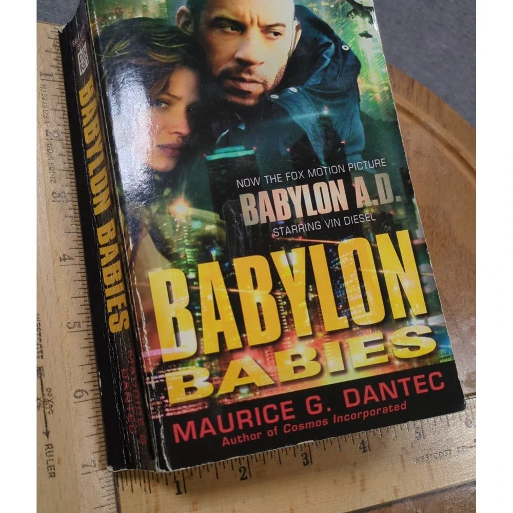 Babylon Babies Maurice‎ G Dantec 2008 Del Rey Movie Tie-In Edition VTG Paperback